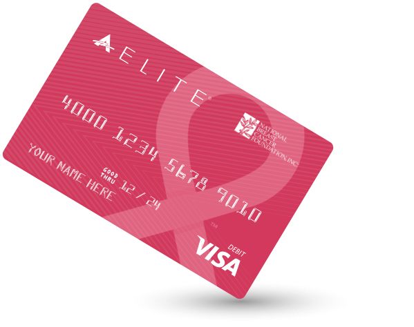ACE Elite Pink Prepaid Card - Help Fight Against Breast Cancer ACE Elite
